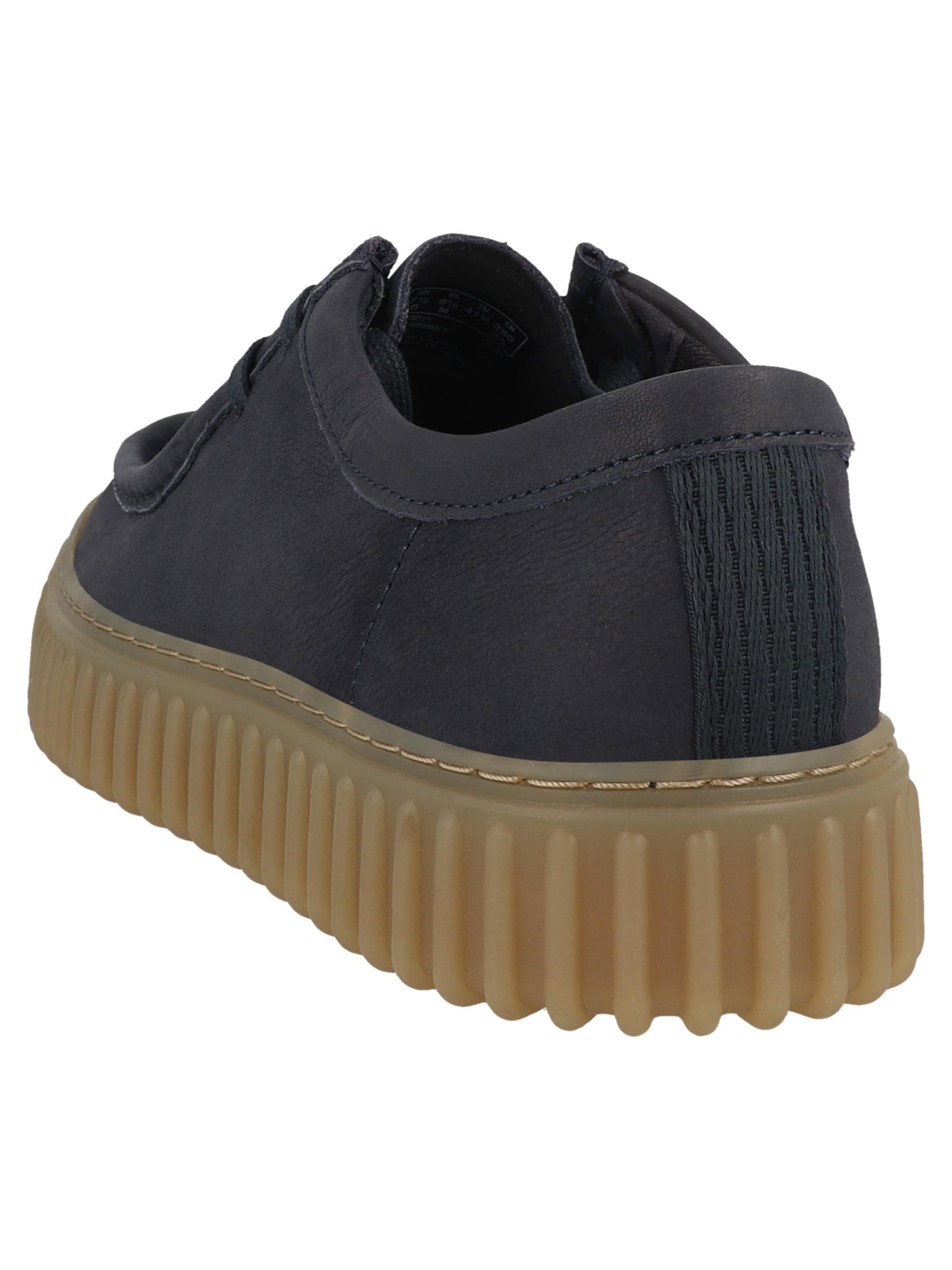 CLARKS - Sapato com atacadores 'Torhill Lo' em azul