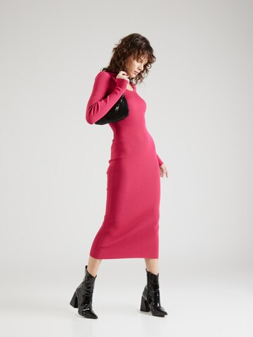 Robes en maille 'Soritexa' HUGO en rose