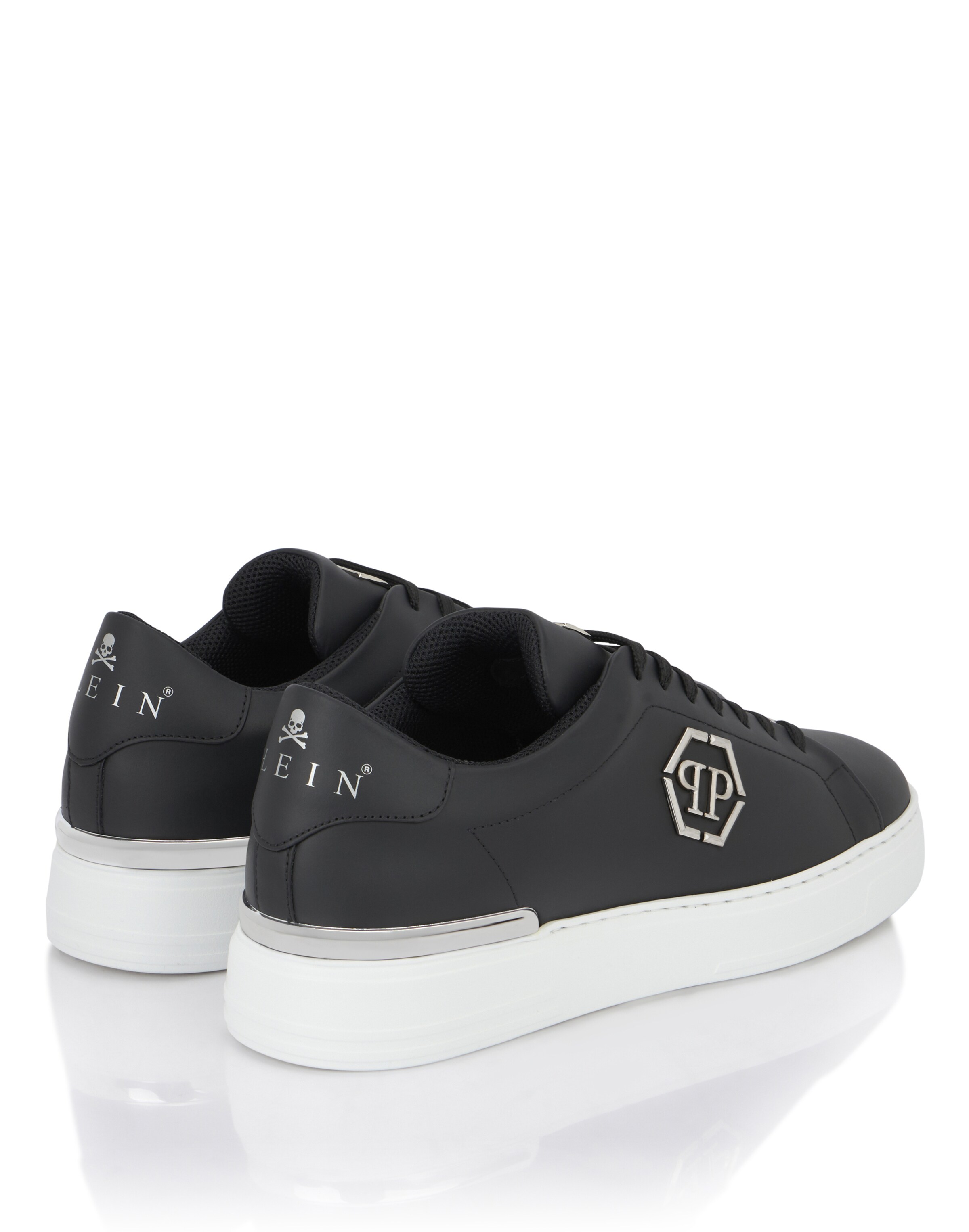 Philipp Plein Platform trainers 'Hexagon' in Black