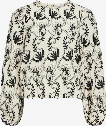 Chemisier 'OBJMya' OBJECT en beige : devant