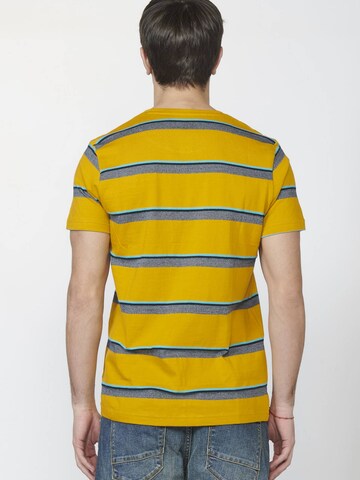 KOROSHI Koszulka w kolorze żółty