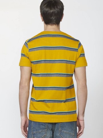 KOROSHI T-Shirt in Gelb
