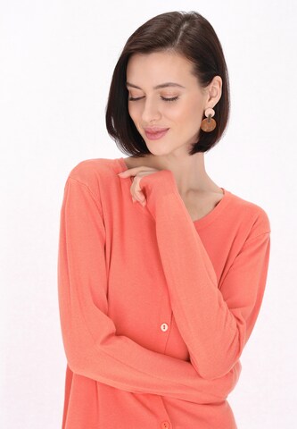 Cardigan Usha en orange
