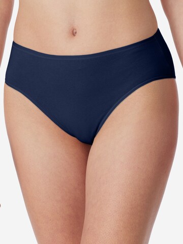 Slip 'Essentials' SCHIESSER en bleu : devant