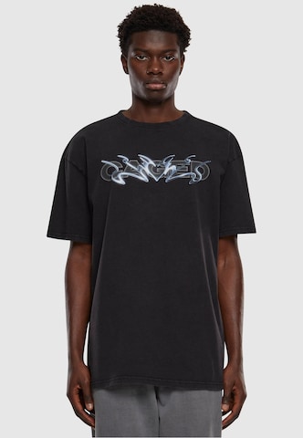 MT Upscale T-shirt 'Cagedchrome Acid' i svart: framsida