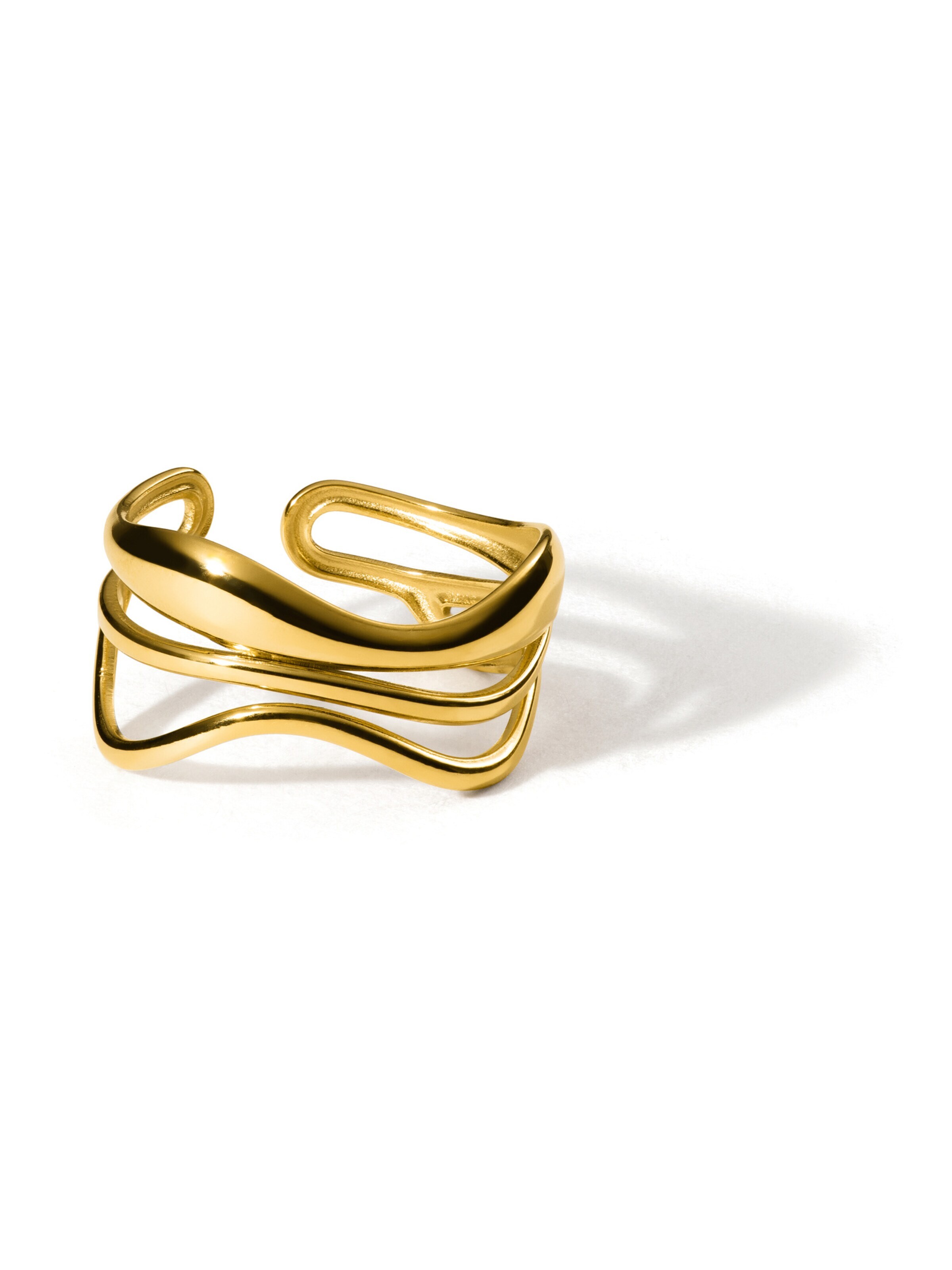 hiBALI Ring in Gold: front