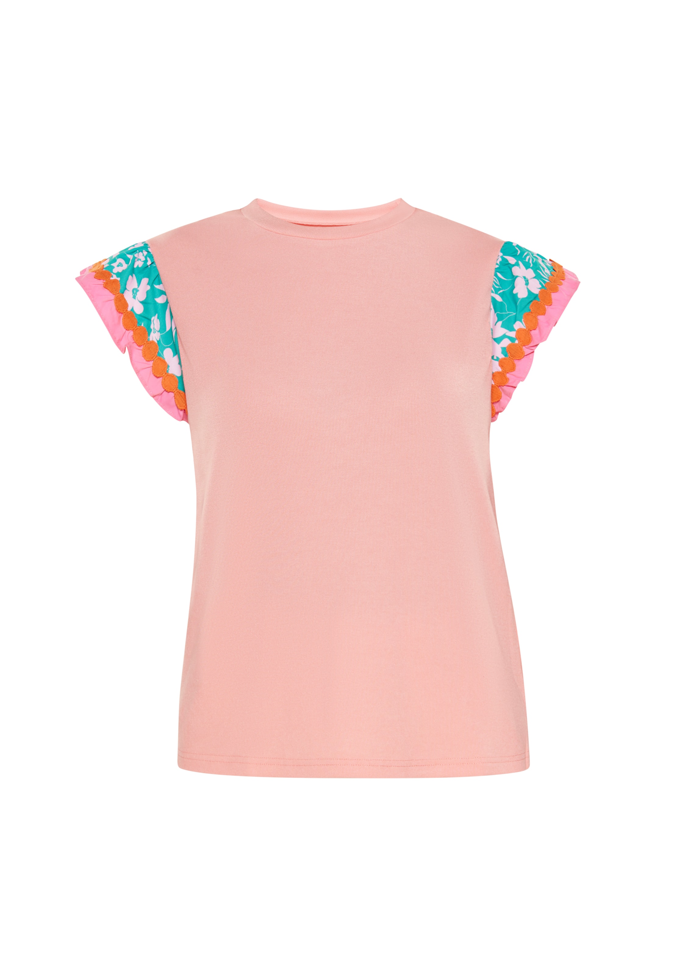 Usha - Blusa 'Fashion Look' em rosa: frente