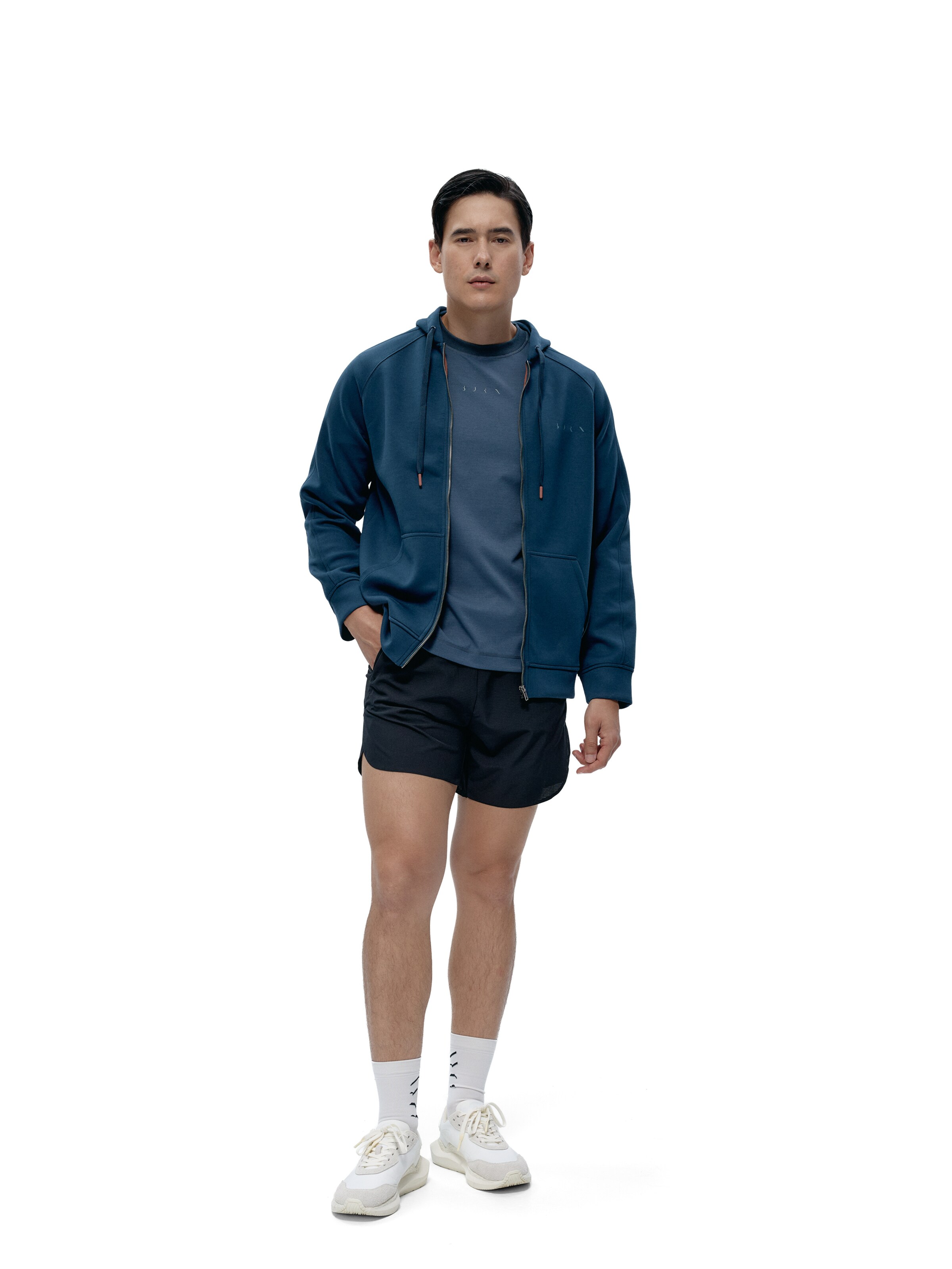 Born Living Yoga Bralette Sports bra ' Nam ' in Blue