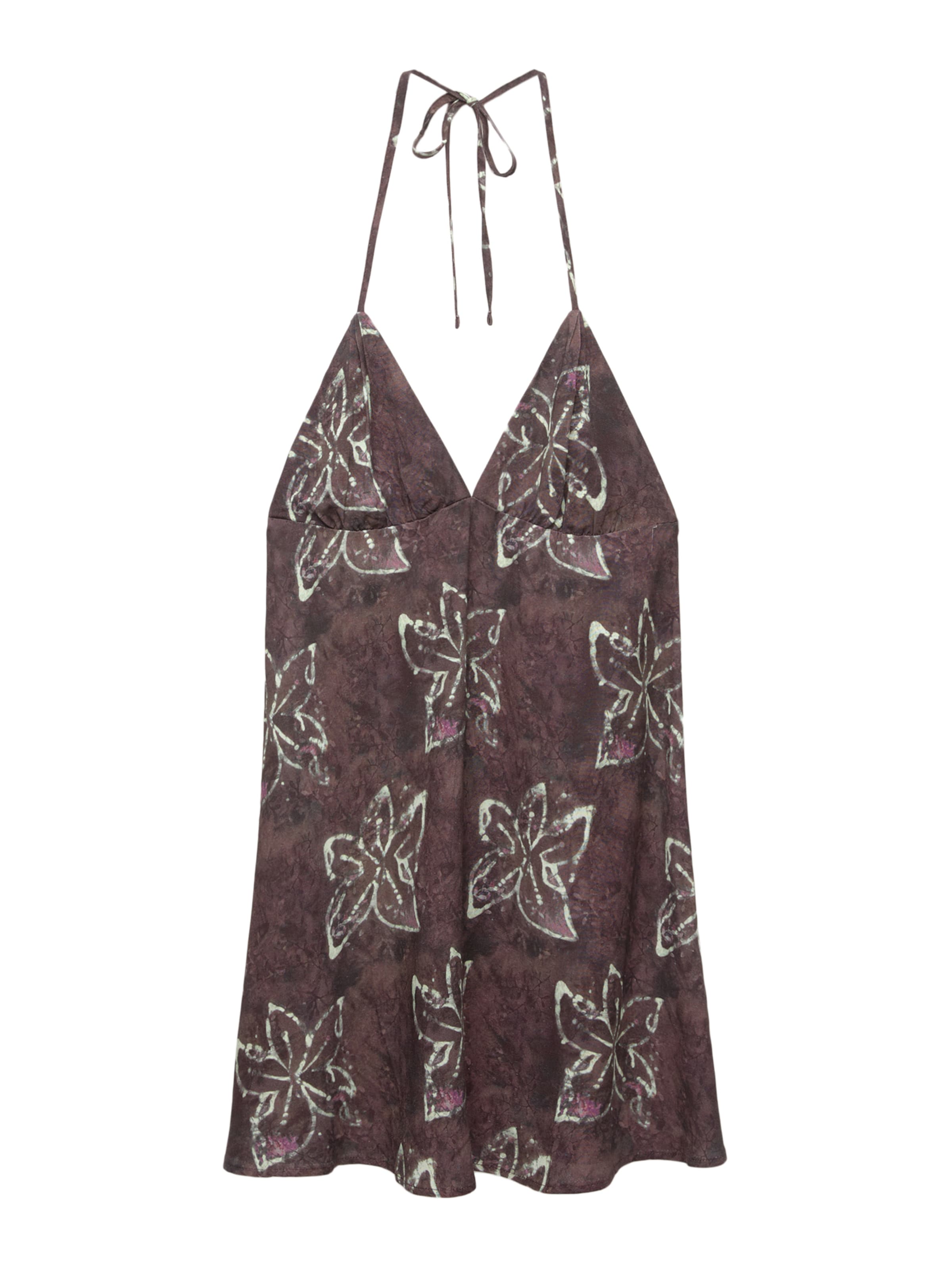 Pull&Bear Letní šaty – fialová: přední strana