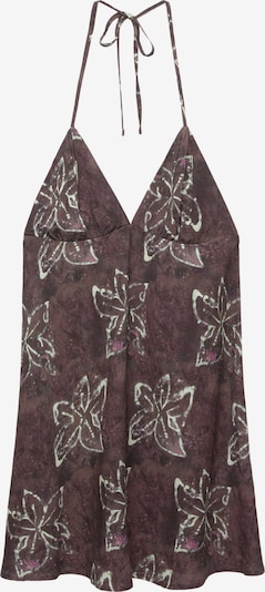 Pull&Bear Ljetna haljina u ljubičasta / patlidžan / prljavo bijela, Pregled proizvoda