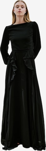 MANUKA Kleid in Schwarz: Vorderseite