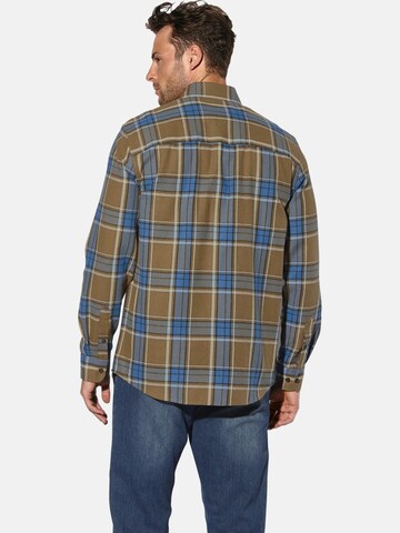 BABISTA Regular fit Button Up Shirt 'Saltinora' in Blue