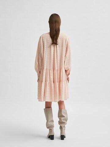 SELECTED FEMME Shirt Dress 'Muni-Amaya' in Pink