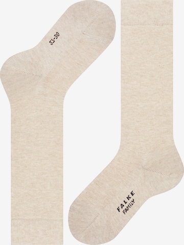 FALKE Socks 'Family' in Beige: front
