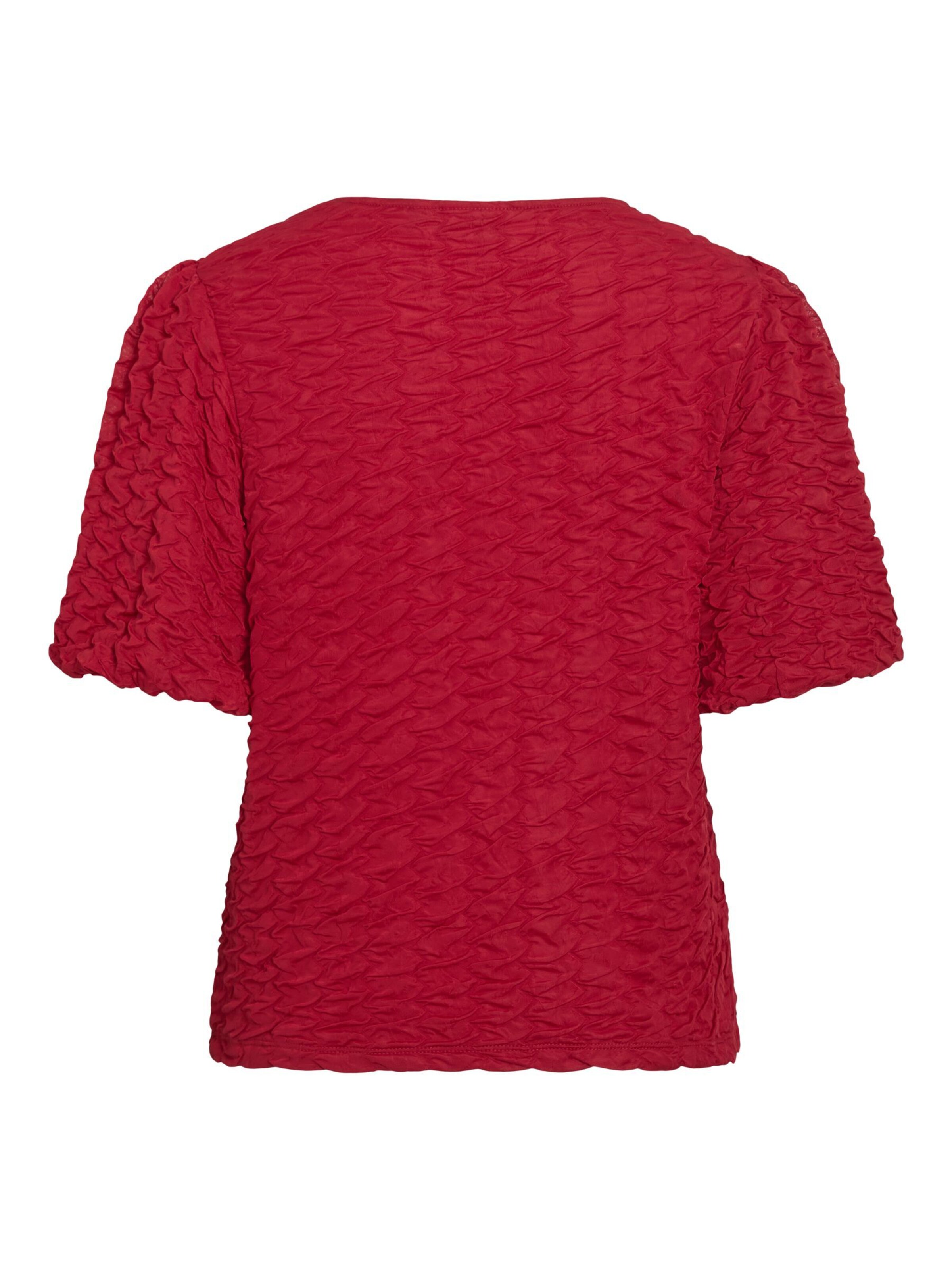 VILA Bluse 'VIBEANA' i rød