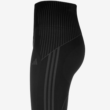 ADIDAS PERFORMANCE Skinny Sporthose in Schwarz