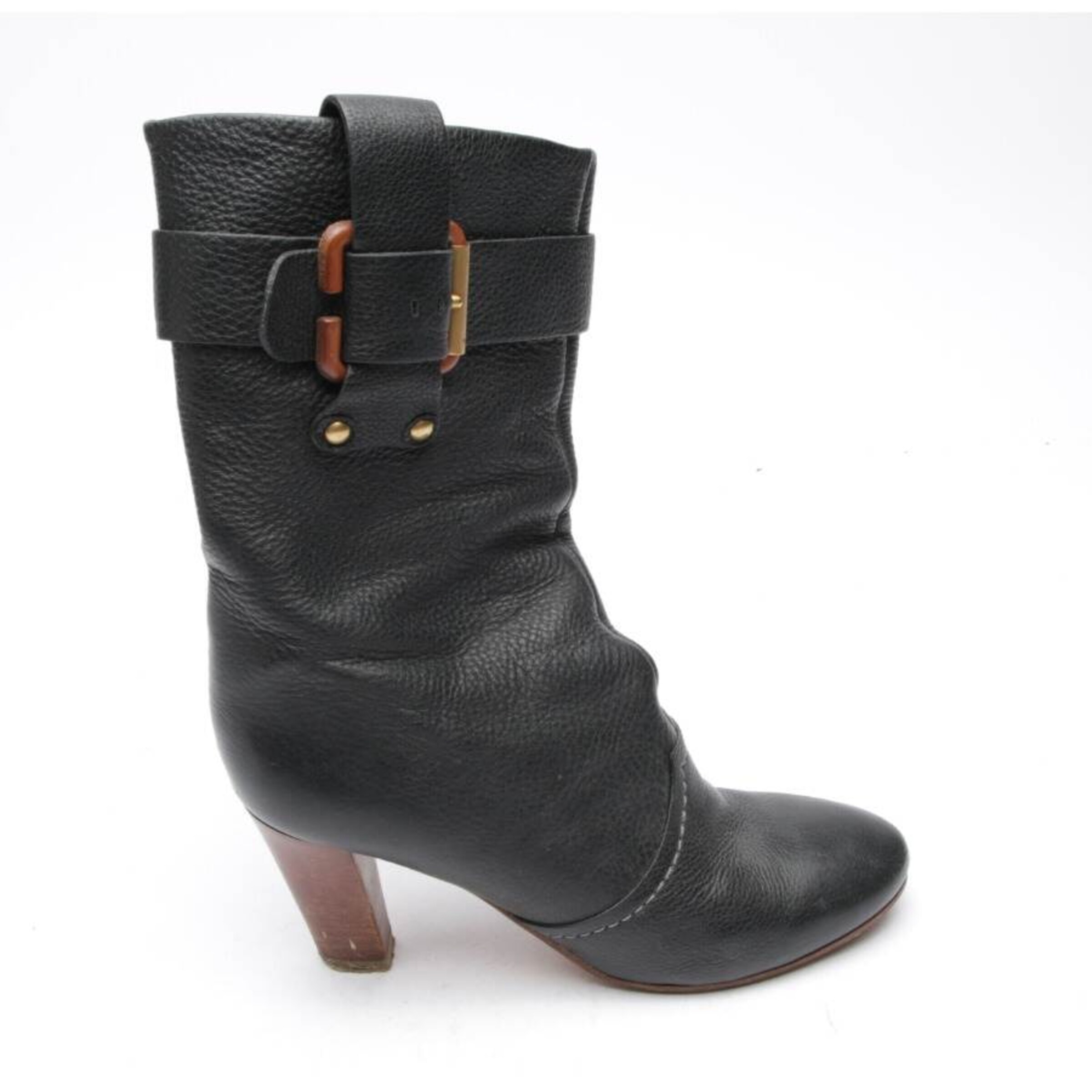 Chloé Stiefeletten 36,5 in Schwarz: Vorderseite