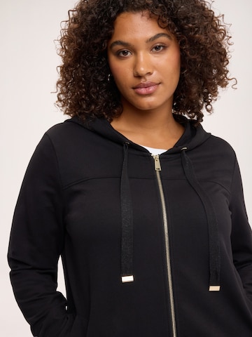 Veste de survêtement Fiorella Rubino en noir