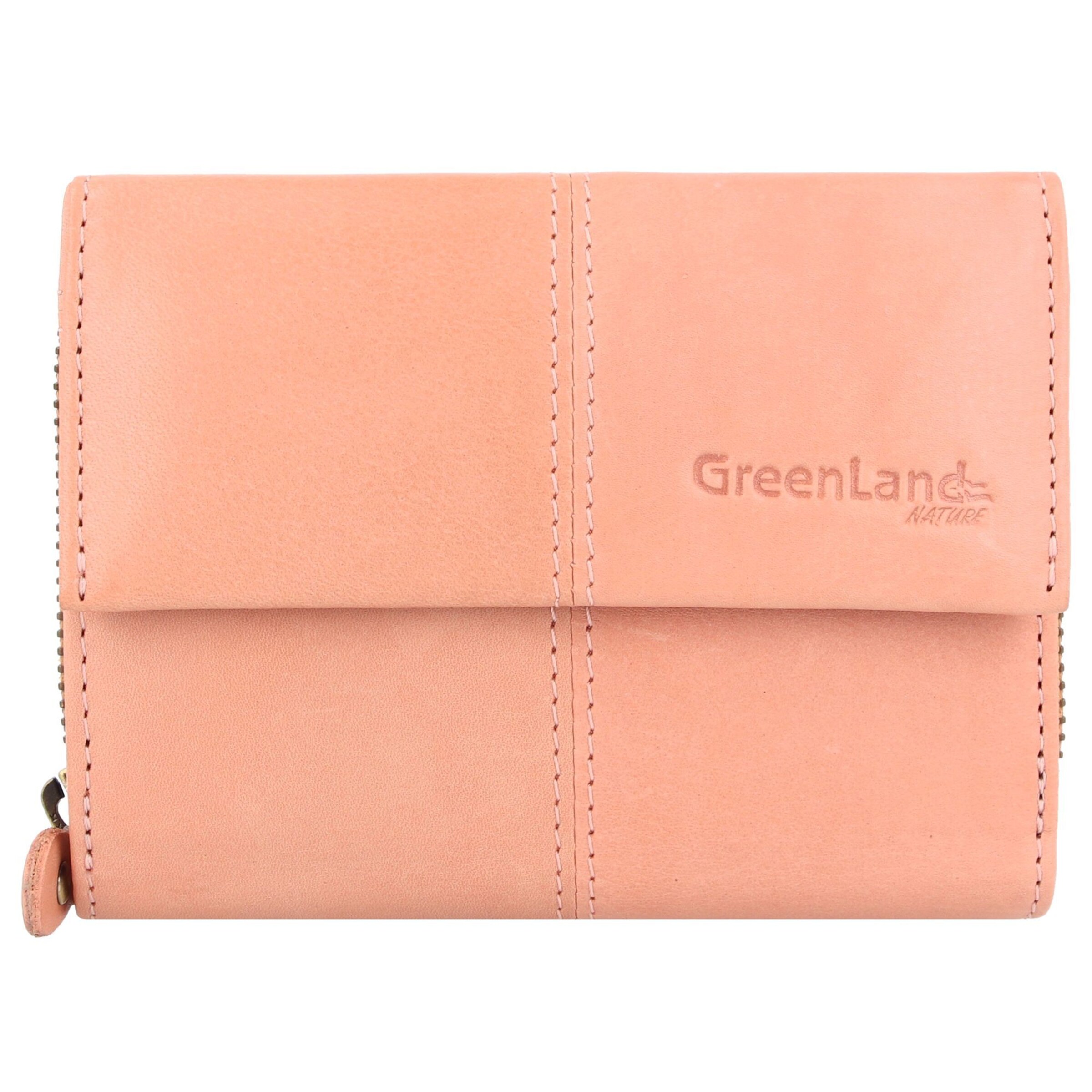 Porte-monnaies 'Nature Soft' Greenland Nature en rose : devant