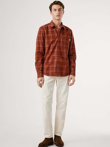 Regular fit Camicia 'Cliffton' di Pepe Jeans in rosso