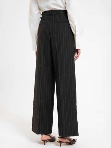 Antioch Wide leg Pantalon 'Aline' in Zwart