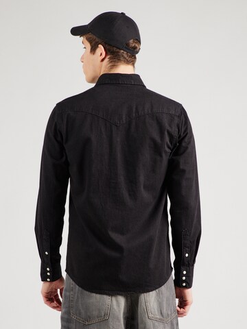 WRANGLER Klasický střih Košile 'WESTERN SHIRT' – černá