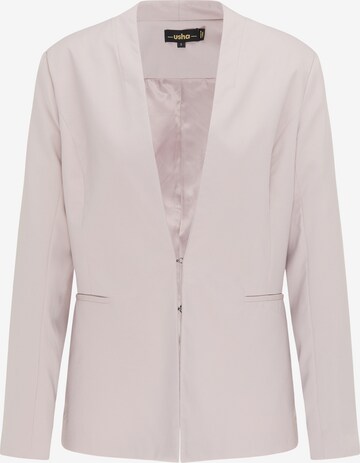 usha BLACK LABEL Blazer in Grey: front