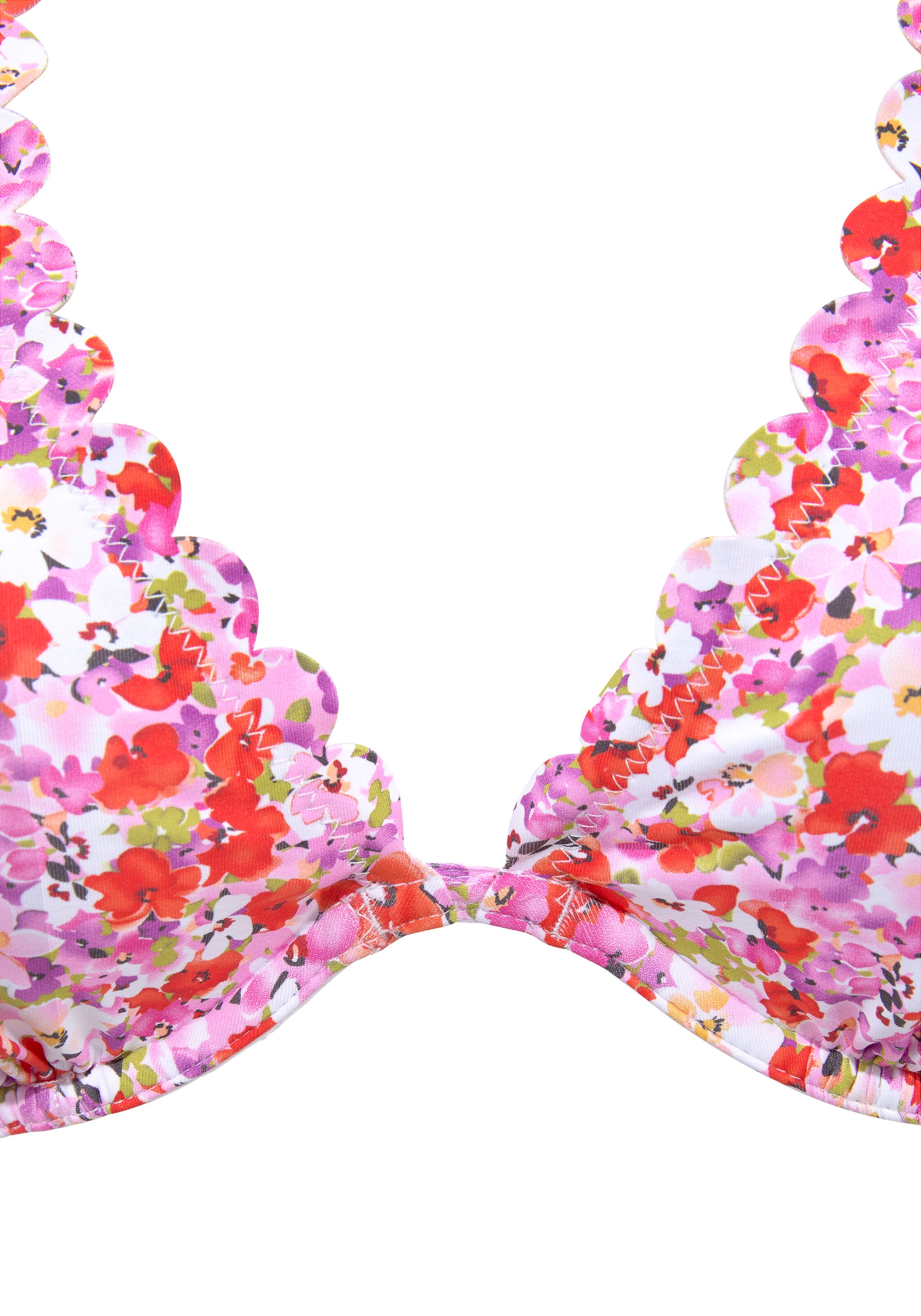 LASCANA Triangel Bikinitop in Rot