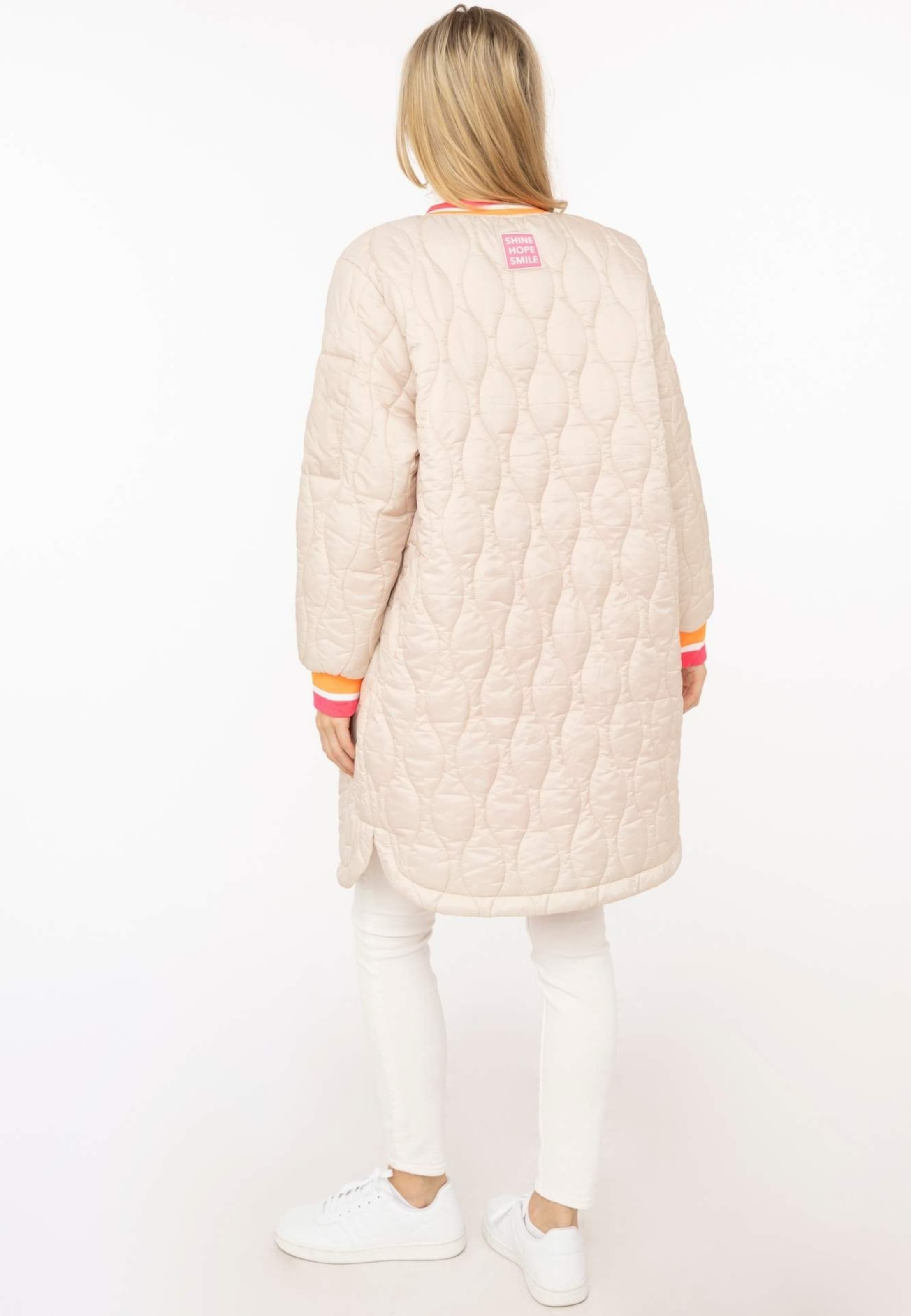 Manteau mi-saison Zwillingsherz en beige