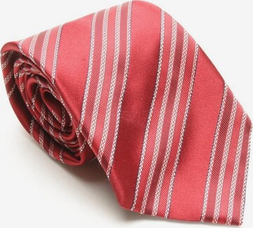 Zegna Tie & Bow Tie in One size in Red: front