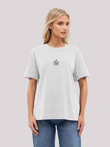 F4NT4STIC Shirt 'Knut und Jan Scribble' in Wit