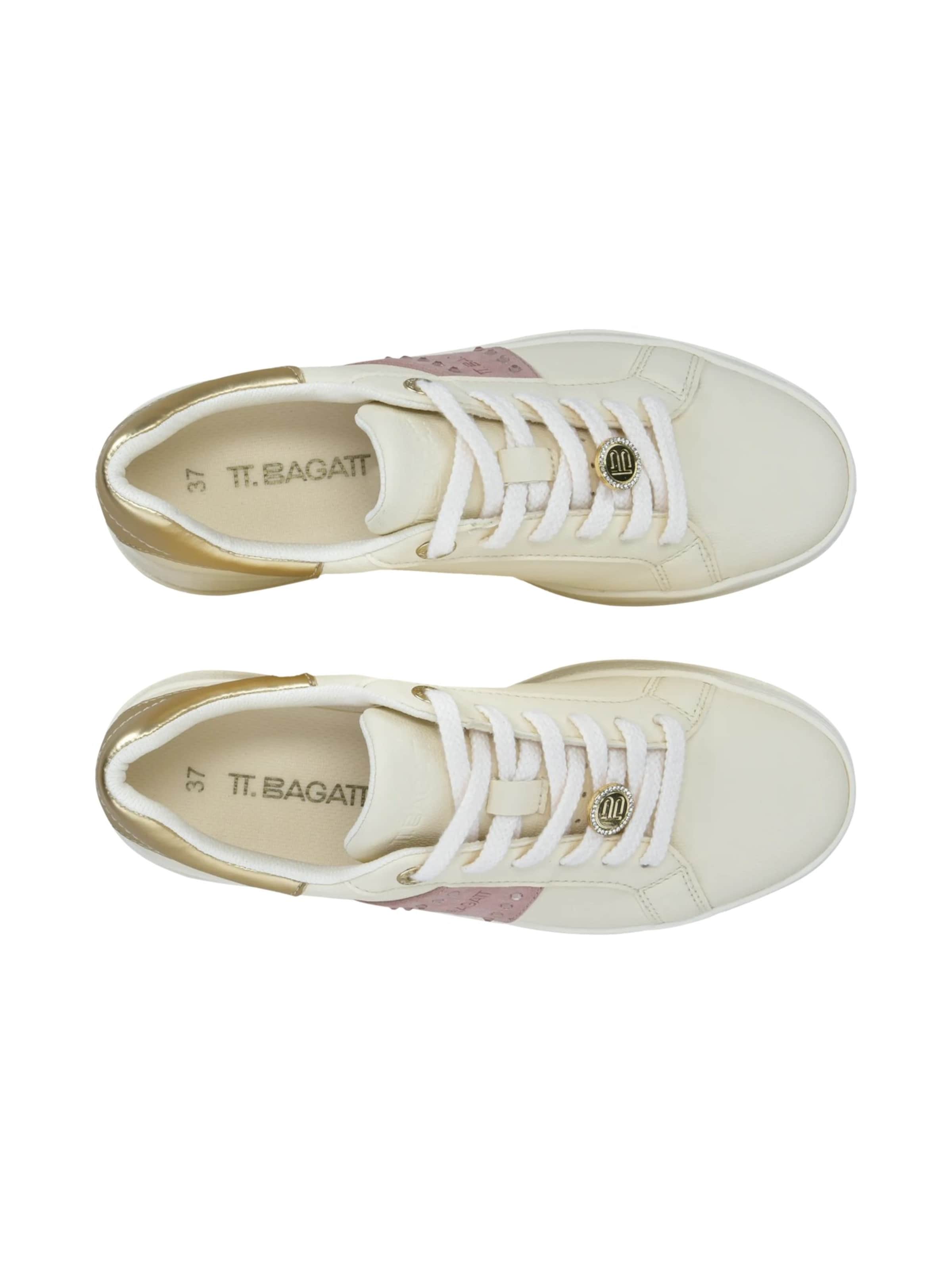 TT. BAGATT Σνίκερ χαμηλό σε μπεζ