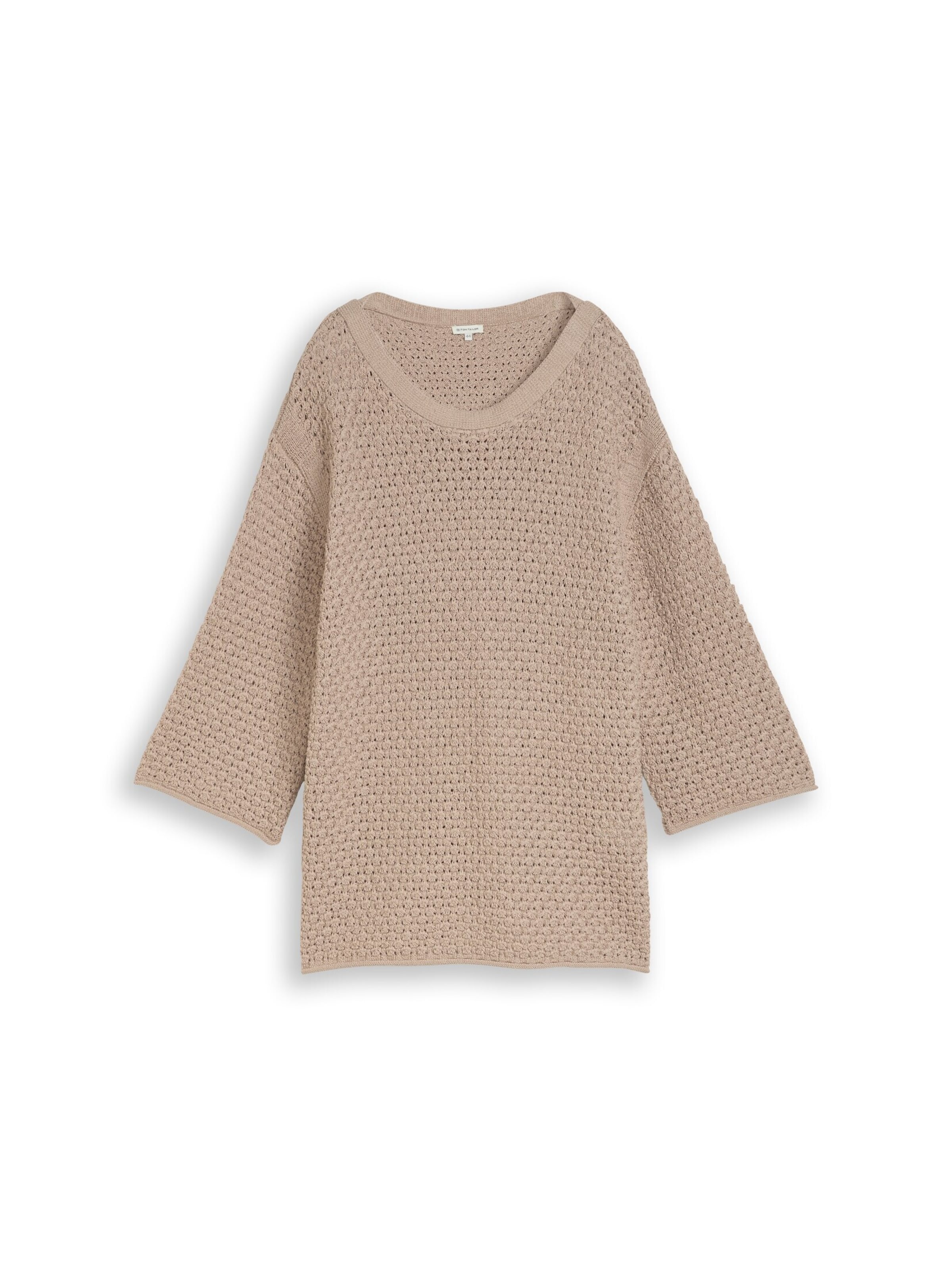 Tom Tailor Women + Trui in Beige: voorkant