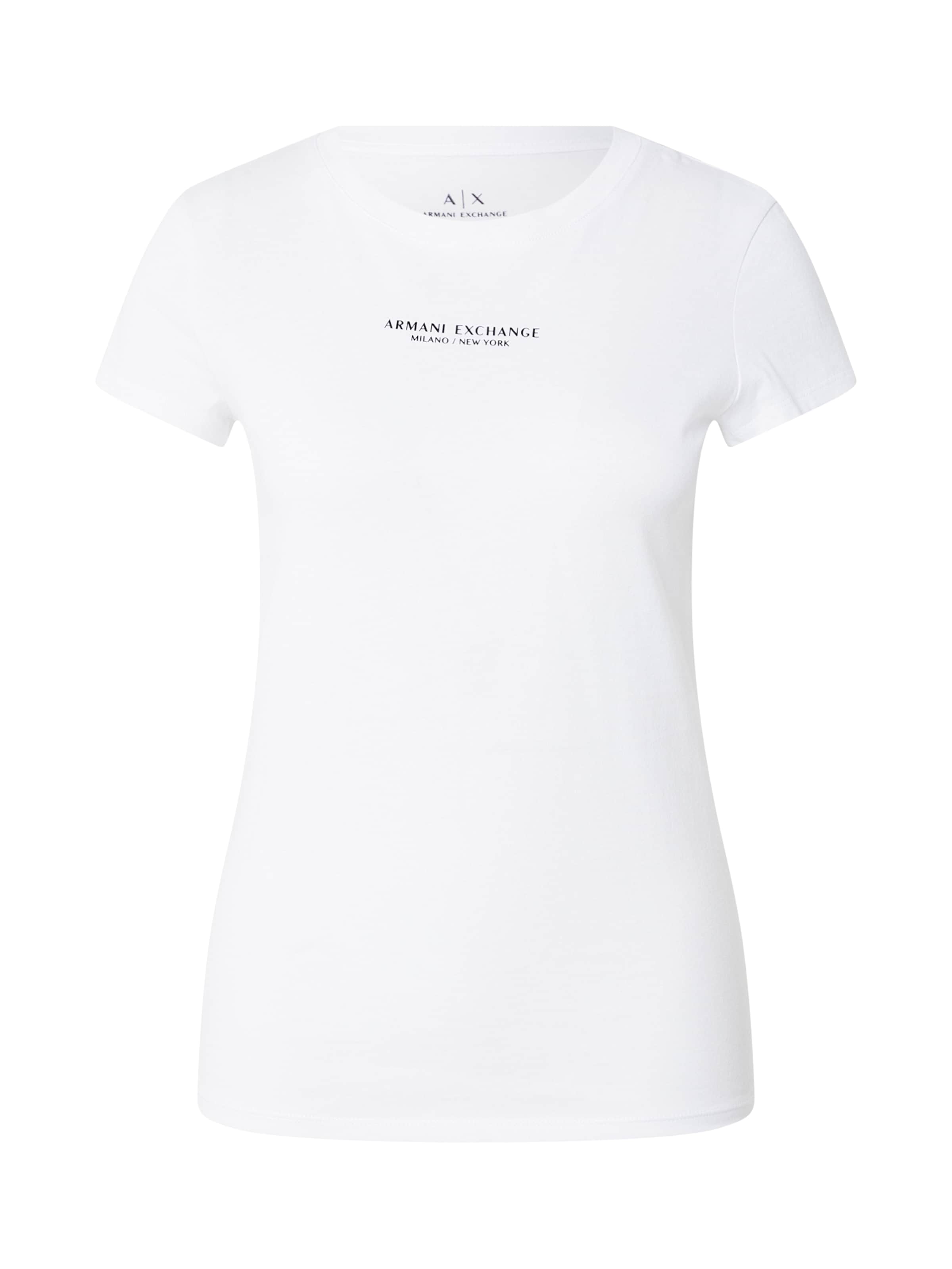 ARMANI EXCHANGE T-Shirt in Weiß: Vorderseite
