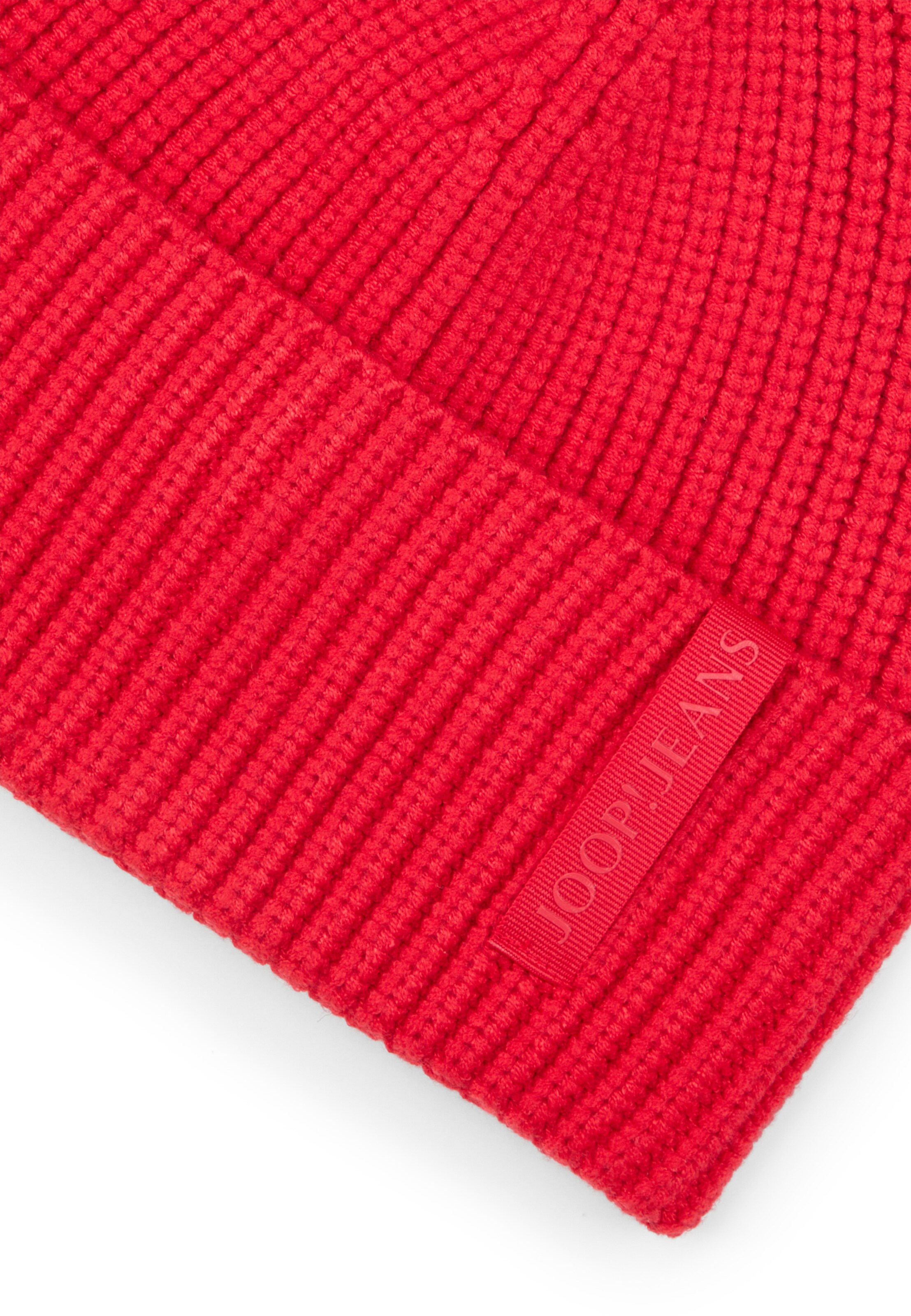 JOOP! Jeans Beanie 'Lucifer' in Red
