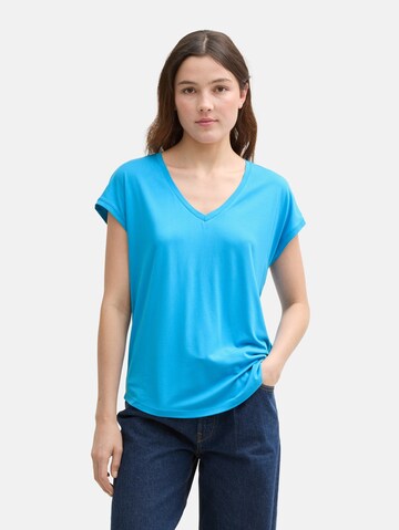 TOM TAILOR DENIM Shirt in Blue: front