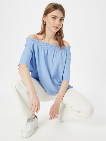 Cream Blouse 'Venta' in Blauw