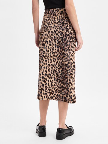 Marie Lund Skirt in Brown