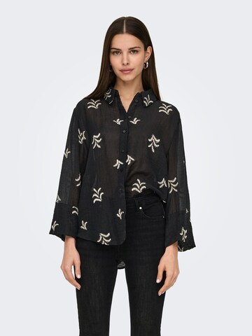 JDY Blouse 'JDYTHEO' in Black: front