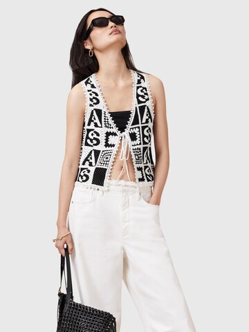 AllSaints Вязаная жилетка 'FLORENCE' в Черный