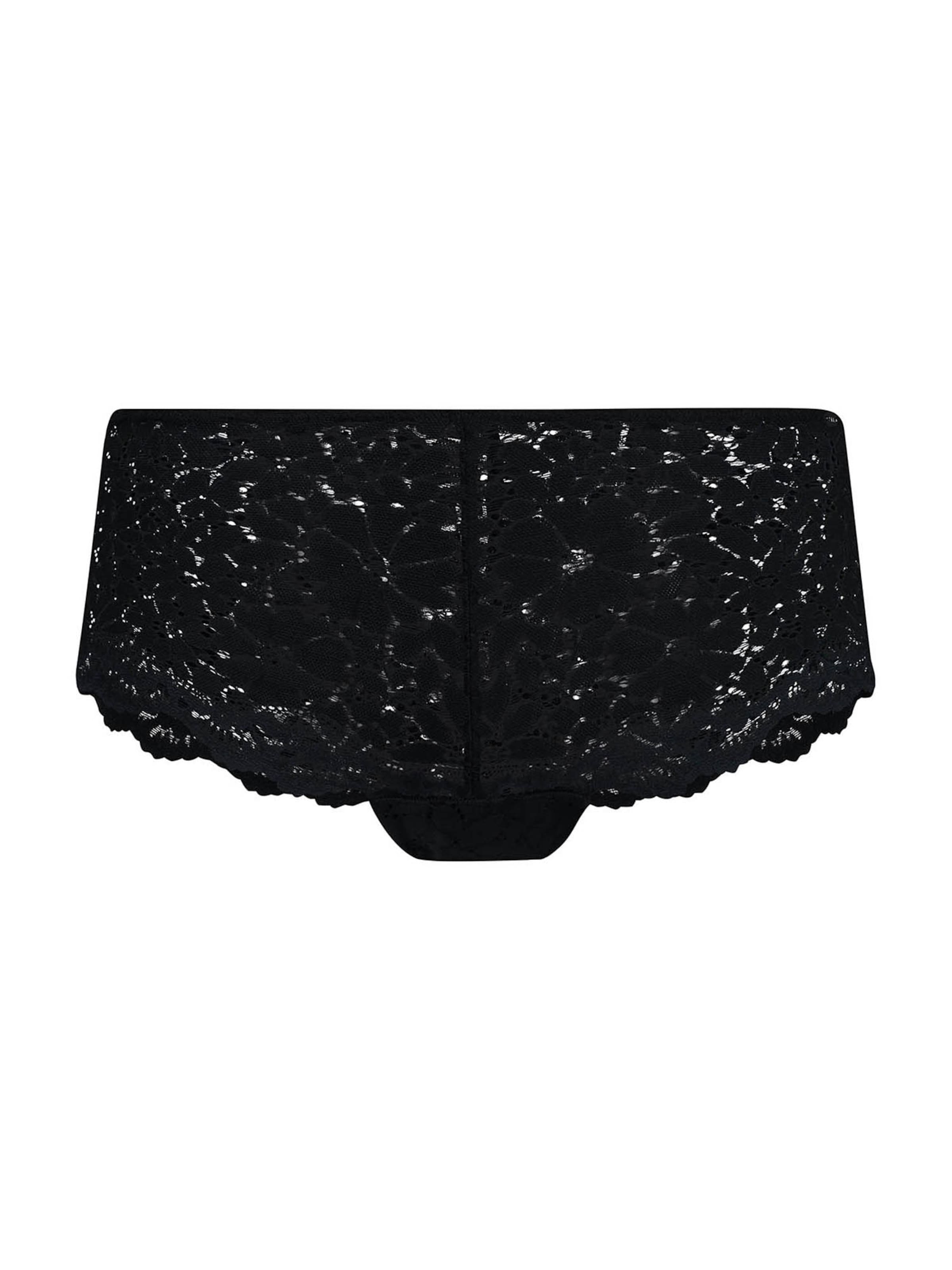 Skiny Nohavičky 'Cheeky' - Čierna: predná strana