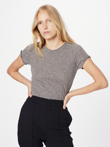 Free People Shirt 'BE MY BABY' in Grau: Vorderseite