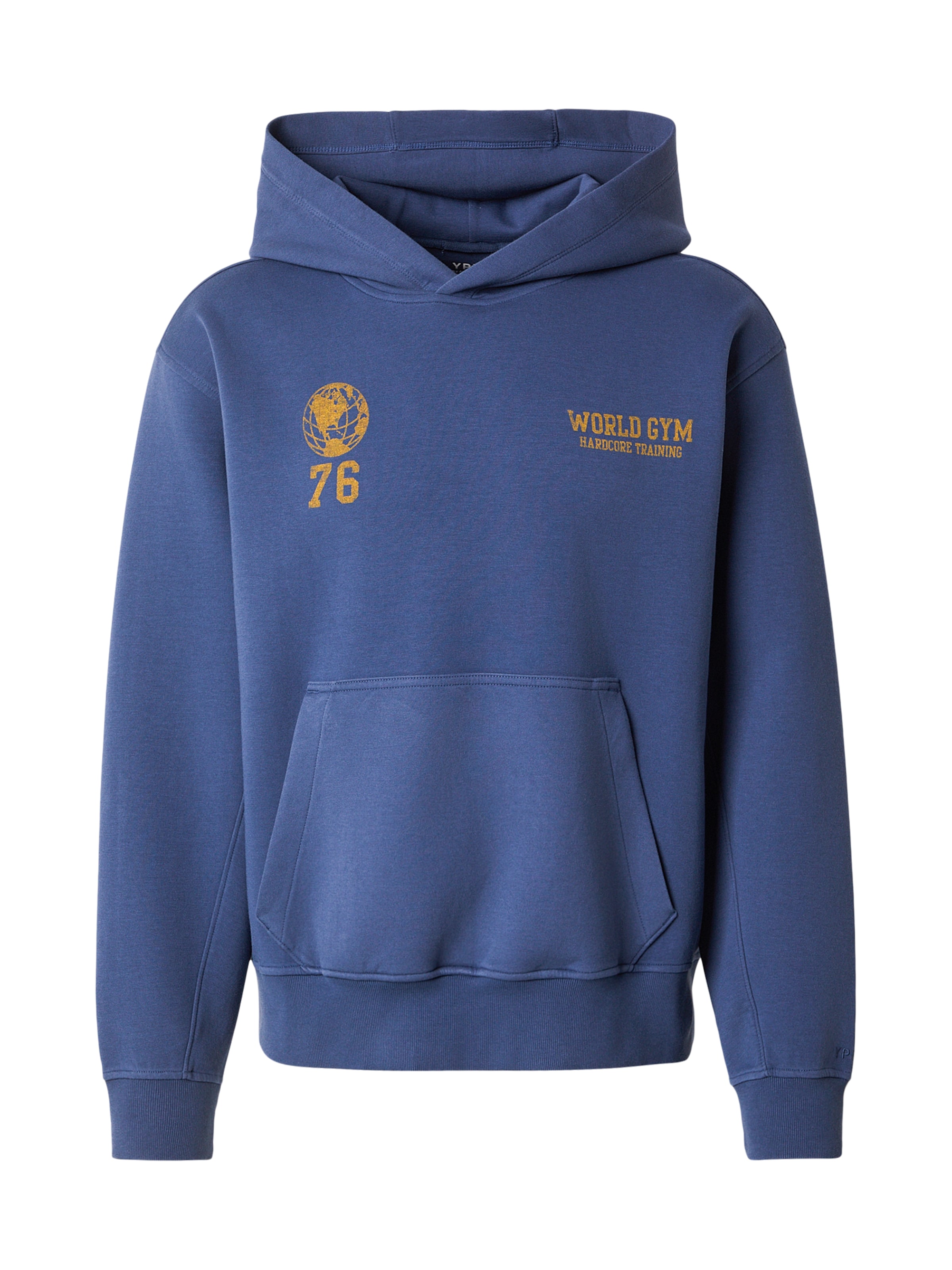 Abercrombie & Fitch Mikina - Modrá: predná strana