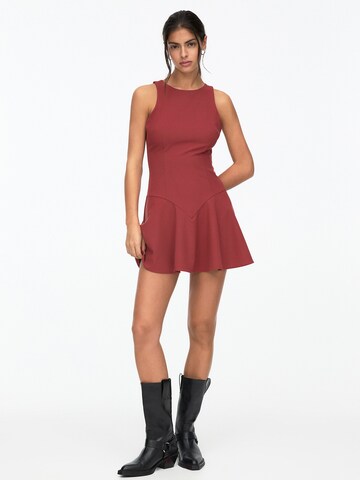 Pull&Bear Kleid in Rot