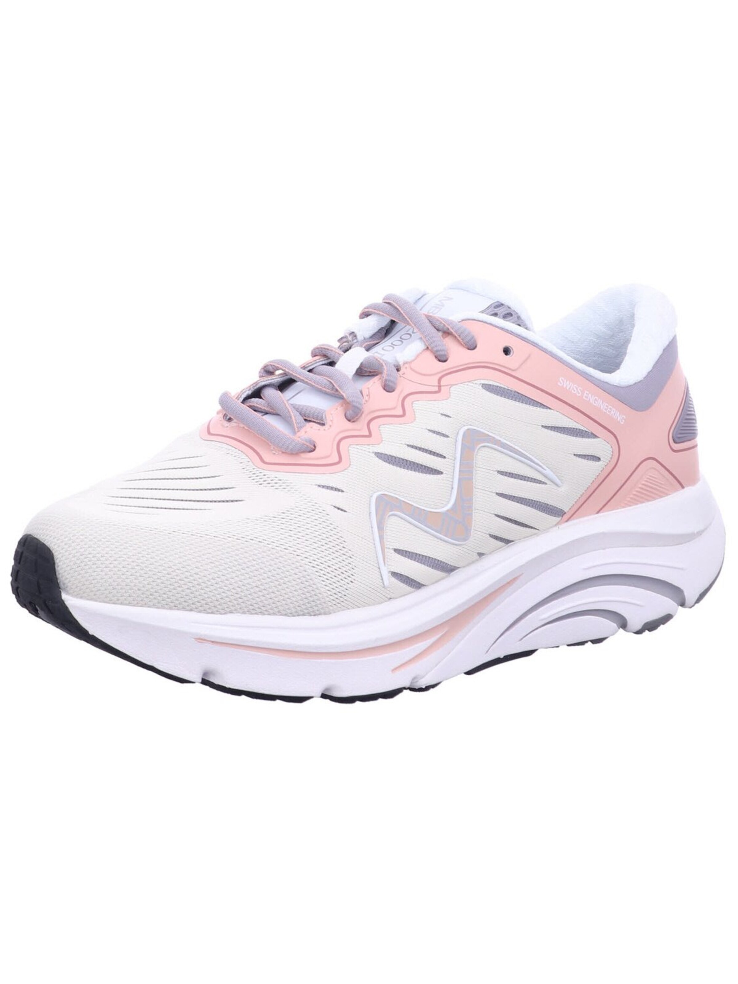 MBT Sneakers 'Sneaker Low Damen 703031 1606Y Kunststoff (Synthetik) in beige' in Beige: front