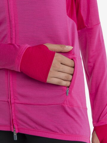 ICEBREAKER Sportsweatshirt 'ZoneKnit' i pink