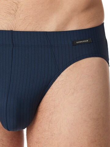 SCHIESSER Slip ' Supermini - Pure Micro ' in Blau