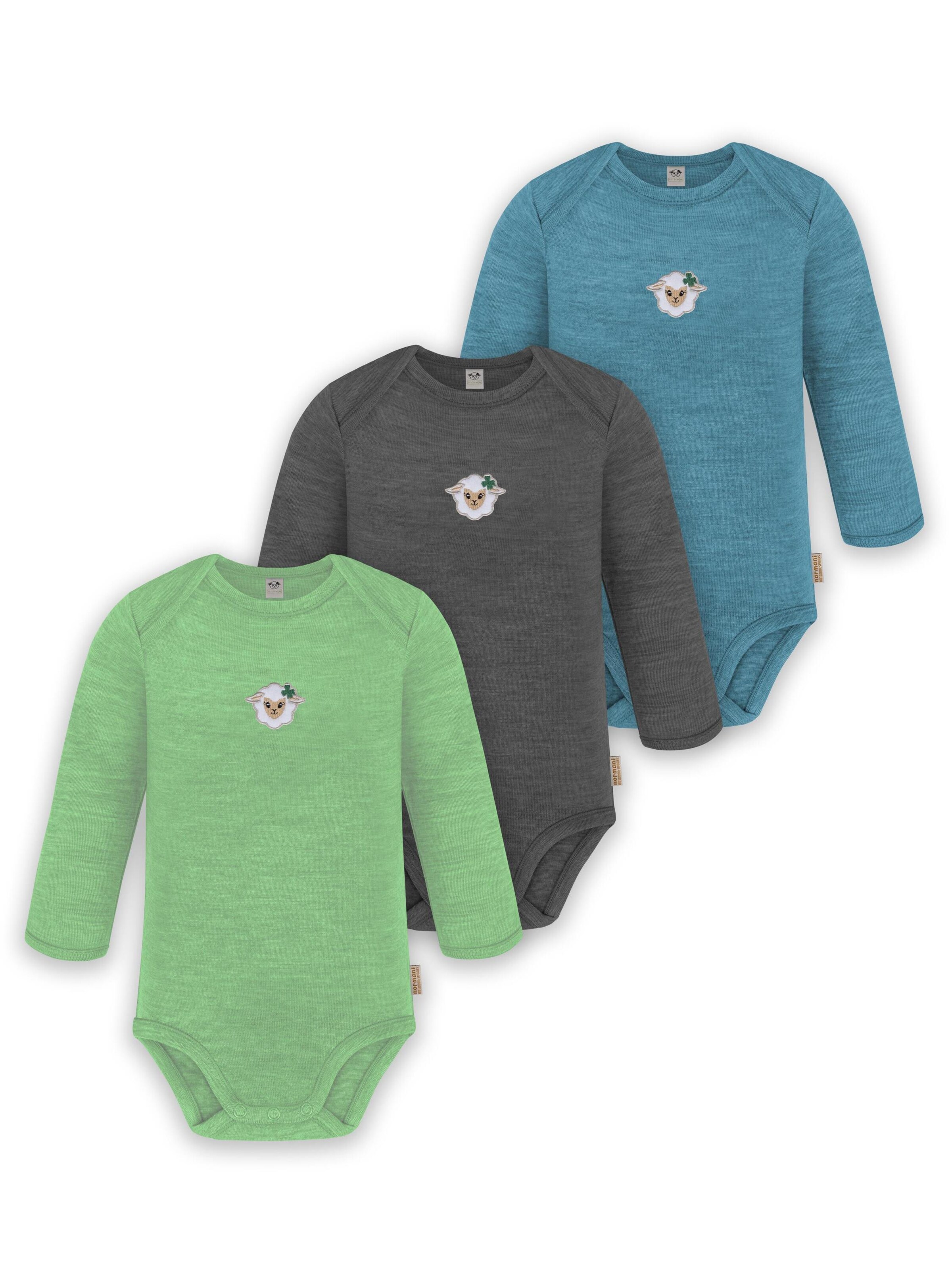 normani Rompertje/body 'Auckland' in Blauw: voorkant