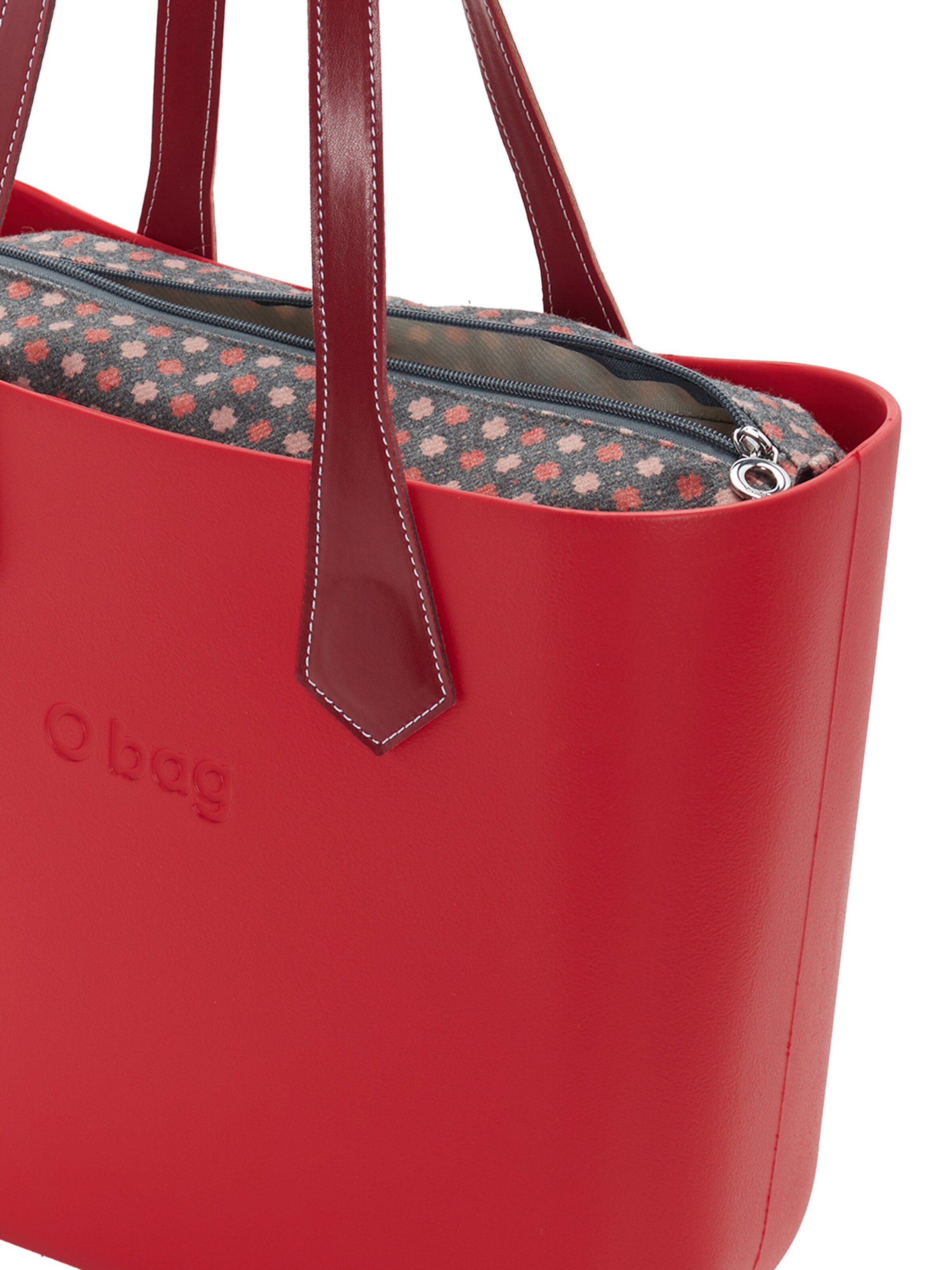 O bag Shopper in Red