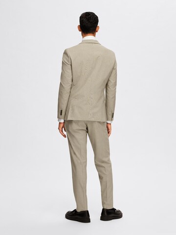 SELECTED HOMME Slim fit Blazer 'Liam' in Beige